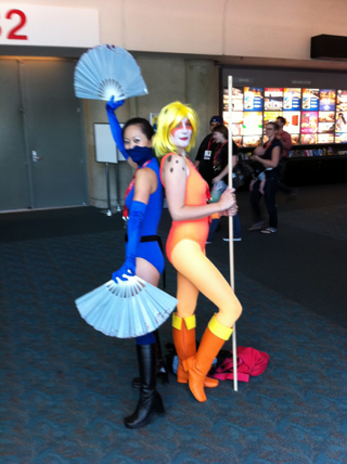 Illustration for article titled The Cosplay of Comic-Con - Day Two: Tinker, Yoshi, Birdo, Spy